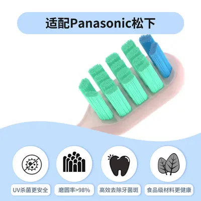 Replacement Brush Head for Panasonic EW-DC01 Electric Toothbrush, Adult - 2