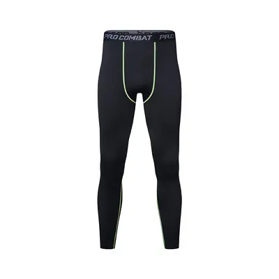 Men's Running Sports Pants, High Elastic Breathable Quick-Dry Training Tights - 9
