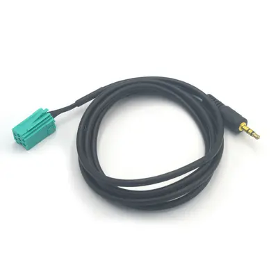 Аудиокабель 3.5MM AUX аудиокабель, подходит для Volkswagen Renault MP3 кабель для мобильных телефонов Apple