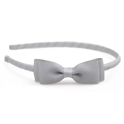 Simple Plain Rowan Bow Headband - 10