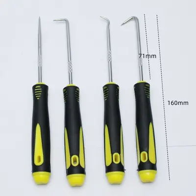 4-teiliges Simmerringabzieher-Set mit O-Ring-Haken