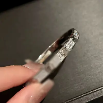 Coco rhombus zirkon bileklik kadın 18K kaplama - 11