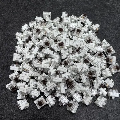 Mechanical Keyboard Switches, Blue, Red and Brown, Hot-Swappable, 3-Pin Cross Stem