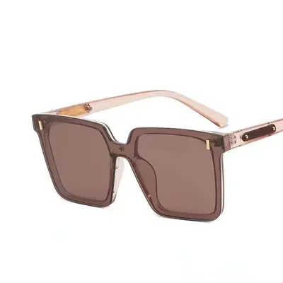 Women's Sunglasses Round Frame Large Korean Style UV-Protection - 9