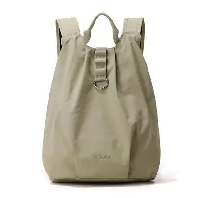 Jielangshi Damenrucksack, wasserabweisendes Nylon, schlichter Freizeitstil - 11