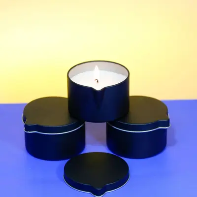 Low-Temperature Massage Candle, Rose Scented Hotel SPA Aromatherapy Candle
