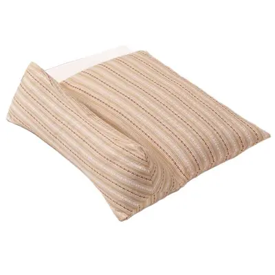 Dreikantiges Nackenstützenkissen mit Buchweizenschale, abnehmbar - 5