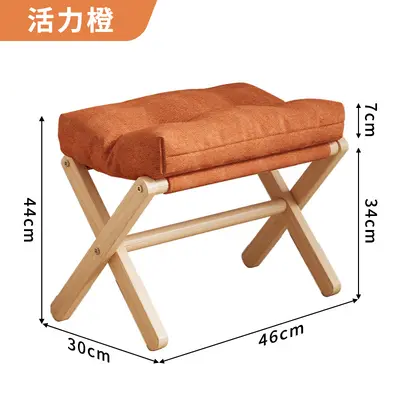 Foldable Foot-Operated Footrest Stool for Living Room and Office - 10
