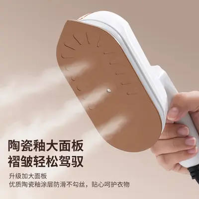跨境小型电熨斗手持挂烫机便携式家用熨烫机旋转折叠熨斗3C认证