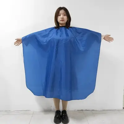 Rutschfester Friseurumhang aus Polyester-Taft - 10