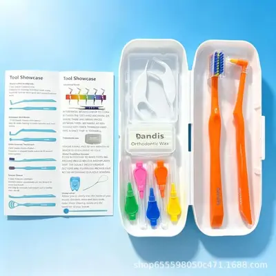 Kieferorthopädisches Mundhygiene-Set - 9
