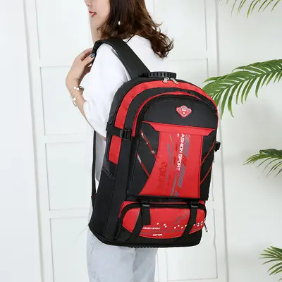 Expandable backpack, versatile, hiking ready