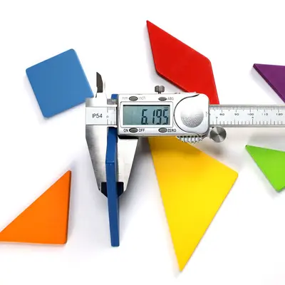 Ahşap metal kutulu tangram yapboz, manyetik eğitici yapboz, anaokulu ve ilkokul