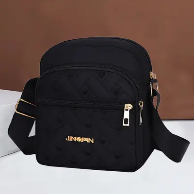 Leichte Handy-Umhängetasche für Damen, Mini-Crossbody-Tasche, Leichte Tragetasche, Canvas-Tasche, modisch, vielseitig kombinierbar, wasserdicht, Einzel-Schultertasche, Schlüssel- und Münztasche