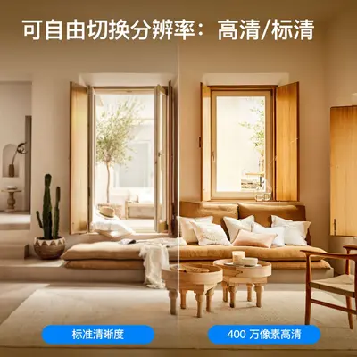 Tuya WiFi Smart Home Indoor PTZ 4MP Smart Security Camera Infrared Night Vision Motion Monitor