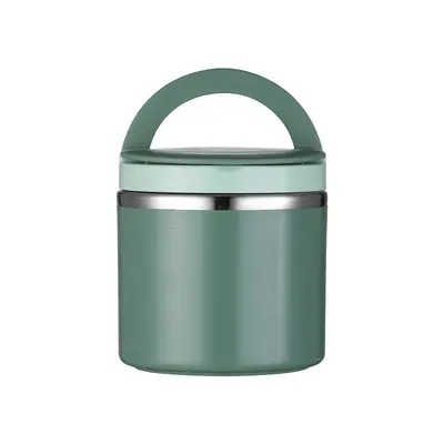 Large Insulated Stainless Steel Lunch Box with Handle and Lid - 7