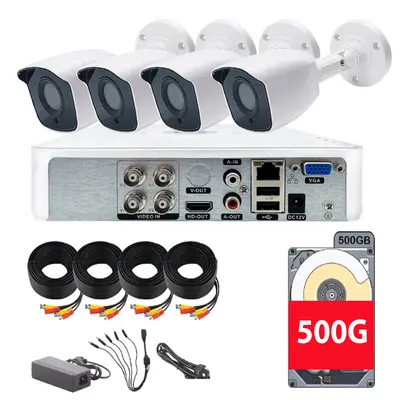 AHD Überwachungsanlage, 4-Kanal oder 8-Kanal - 5