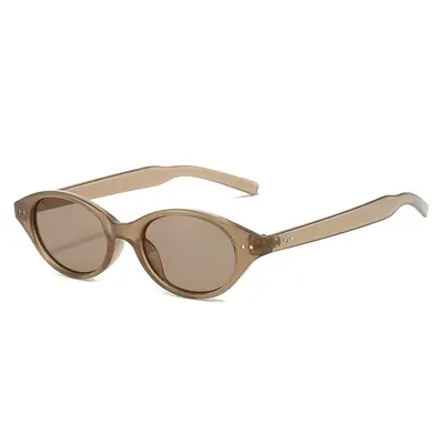 Women's Cat-Eye Sunglasses, Small Round Retro Frame - 10