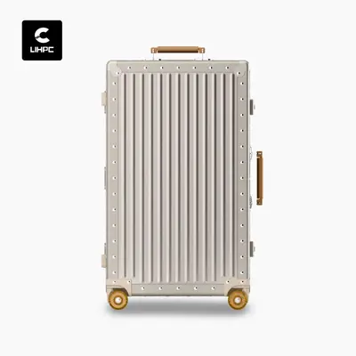 All-aluminum magnesium alloy high-quality premium business travel luggage suitcase 20-inch carry-on trolley 26-inch large capacity three-seven opening - 10