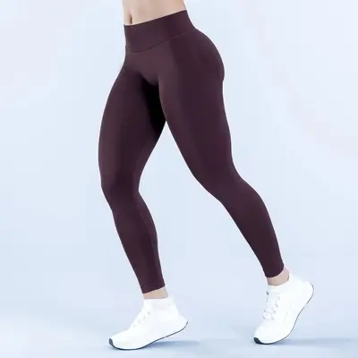 Seamless Workout Leggings with Waist Shaping and Butt Lifting Yoga Pants - 10