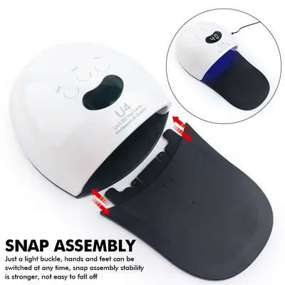 U4 nail UV lamp for manicure and pedicure - 4