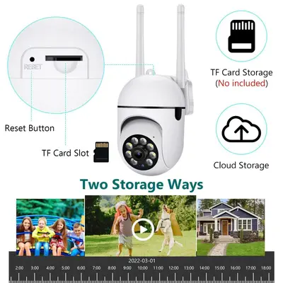 Kablosuz WIFI gözetleme kamerası cep telefonu akıllı uzaktan lamba ampul monitör HD tam renkli kamera