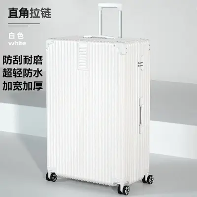 新款复古行李箱女万向轮加厚拉杆箱男学生耐用密码箱结实旅行箱 - 10