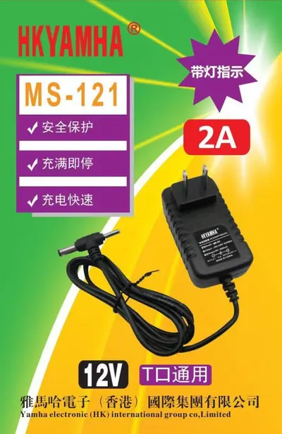 9V2A, 12V2A, 15V3A güç adaptörü, DVD ve güvenlik monitörü için - 9