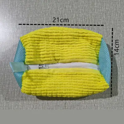 Brake zipper chenille lazy shoe washing bag washing machine cleaning maintenance bag shoe anti-deformation laundry bag multifunctional - 13