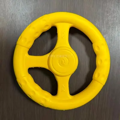 EVA Pet Toy with Built-in Bell Steering Wheel for Cats and Dogs - 7