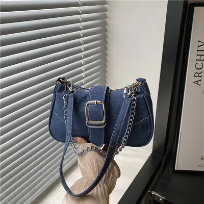 Kleine quadratische Damenhandtasche mit Kettenriemen, Leichtluxus-Optik, Herbst 2025 - 8