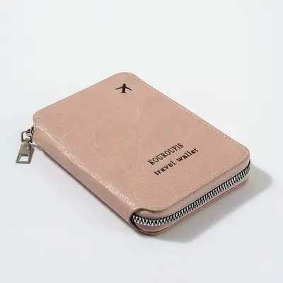RFID passport holder with travel document storage - 10