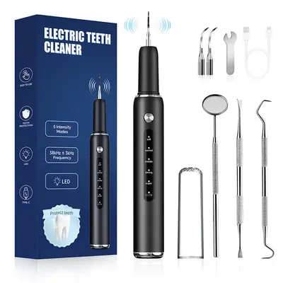 Ultrasonic Tartar Remover, Electric Teeth Cleaner and Water Flosser - 9