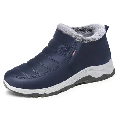 Women's Winter Cotton Boots, Fleece-Lined, Warm - 13