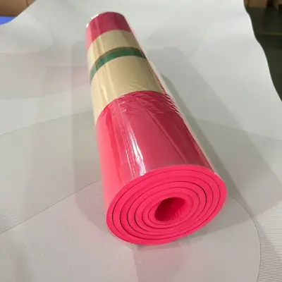 TPE Yoga Matı 0,6 cm x 61 x 183 cm, Taşınabilir, Dans ve Fitness İçin - 9