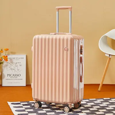 Korean Style Combination Lock Suitcase, 360° Wheels, Large Capacity - 7
