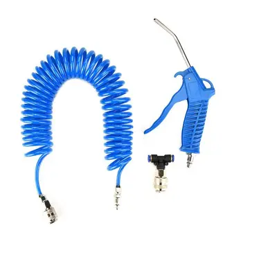 6 mm T Tip Hızlı Bağlantılı Hava Üfleme Tabancası ve Kamyon Koltuk Pnömatik Alet Seti