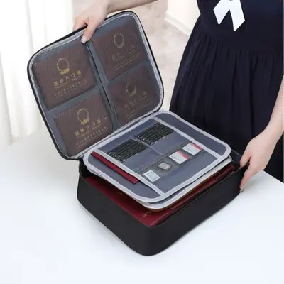 Travel document organizer waterproof passport holder - 11