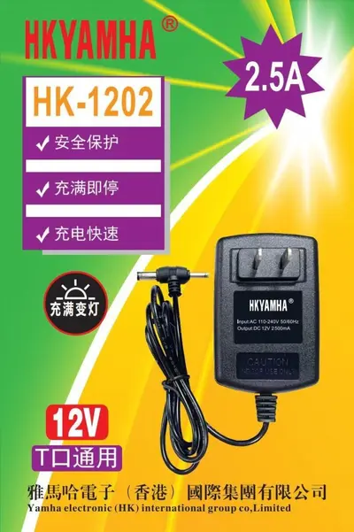 9V2A, 12V2A, 15V3A güç adaptörü, DVD ve güvenlik monitörü için - 10