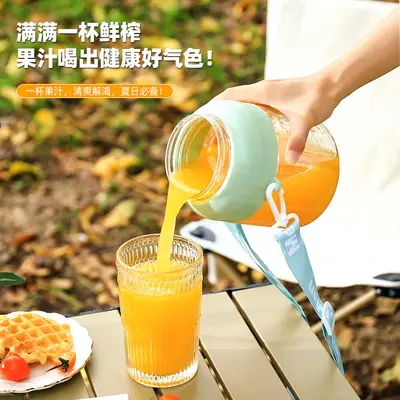 Meiloman taşınabilir meyve sıkacağı, büyük kapasiteli blender - 4