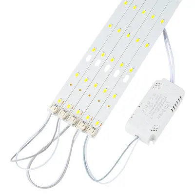 5730LED Modifikationspanel Deckenleuchten-Modifikationsflicken LED-Streifen einfarbige Lampe rechteckig Ersatzteilsatz komplette Lichtquellen