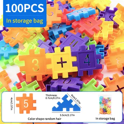 Yapı blokları oyuncak, 3-6 yaş puzzle ev - 7