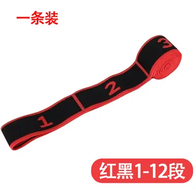 Resistance elastic band, yoga stretch, leg strength training - 8