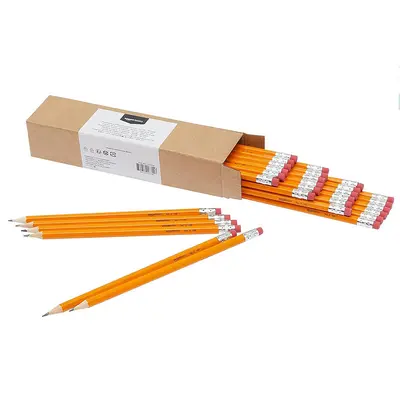 HB Pencil Yellow Hexagonal Barrel for School Exams - 7