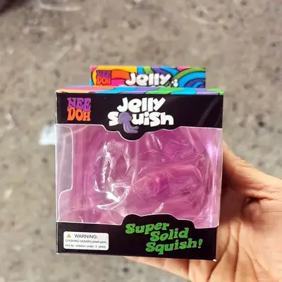 Maltose Jellyfish Stress Toy, 300 g, Squeeze, Color Box Packaging