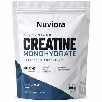 Whey Protein Creatine Monohydrate Powder 300g - 6