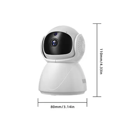 Home security camera 360°, WiFi, night vision - 7
