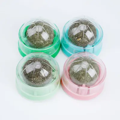 Catnip Ball Cat Toy, Durable Chew Toy with Teeth Cleaning and Boredom Relief - 6