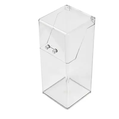 Transparente Maskenlagerbox großes Volumen - 5