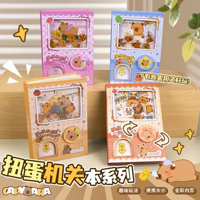 Mini Pocket Notebook for Elementary Students, Cartoon Stationery - 1